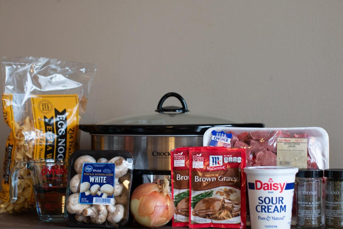 Slow Cooker Beef Stroganoff - The Magical Slow Cooker