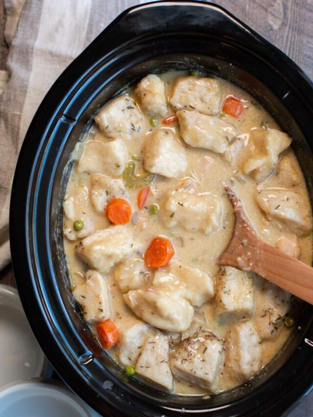 Easy Slow Cooker Chicken and Dumplings Recipe The Magical