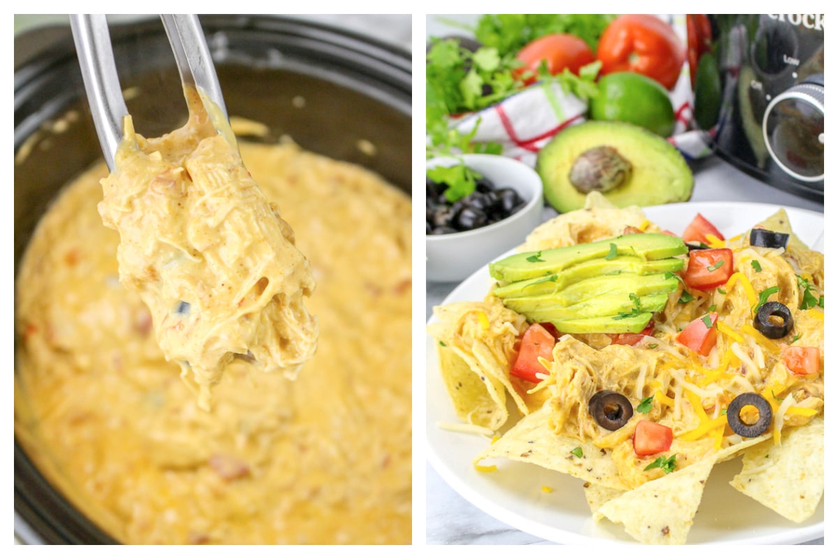 Slow Cooker Queso Chicken The Magical Slow Cooker